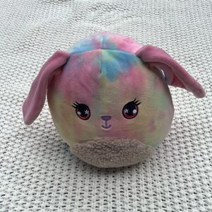 Squishmallow Mystery Squad Candy Rainbow Tie-dye Plush Kelly Toy 8"